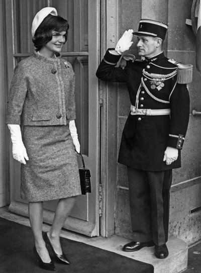 Jackie Kennedy in Paris on June 2, 1961 by Unbekannt Unbekannt
